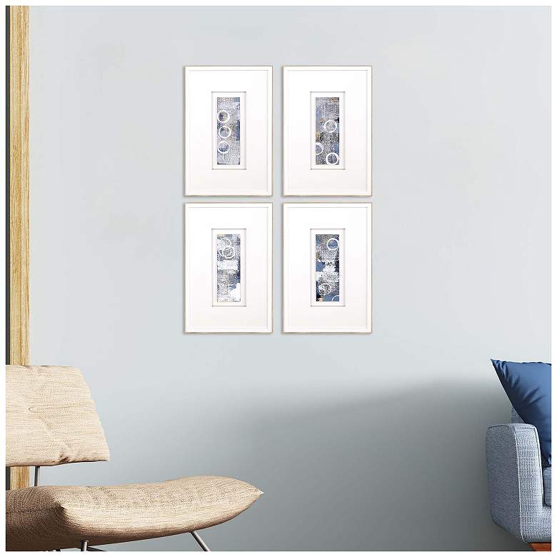 Image 4 Clearview 15"W x 23"H Framed Art Set of 4 more views