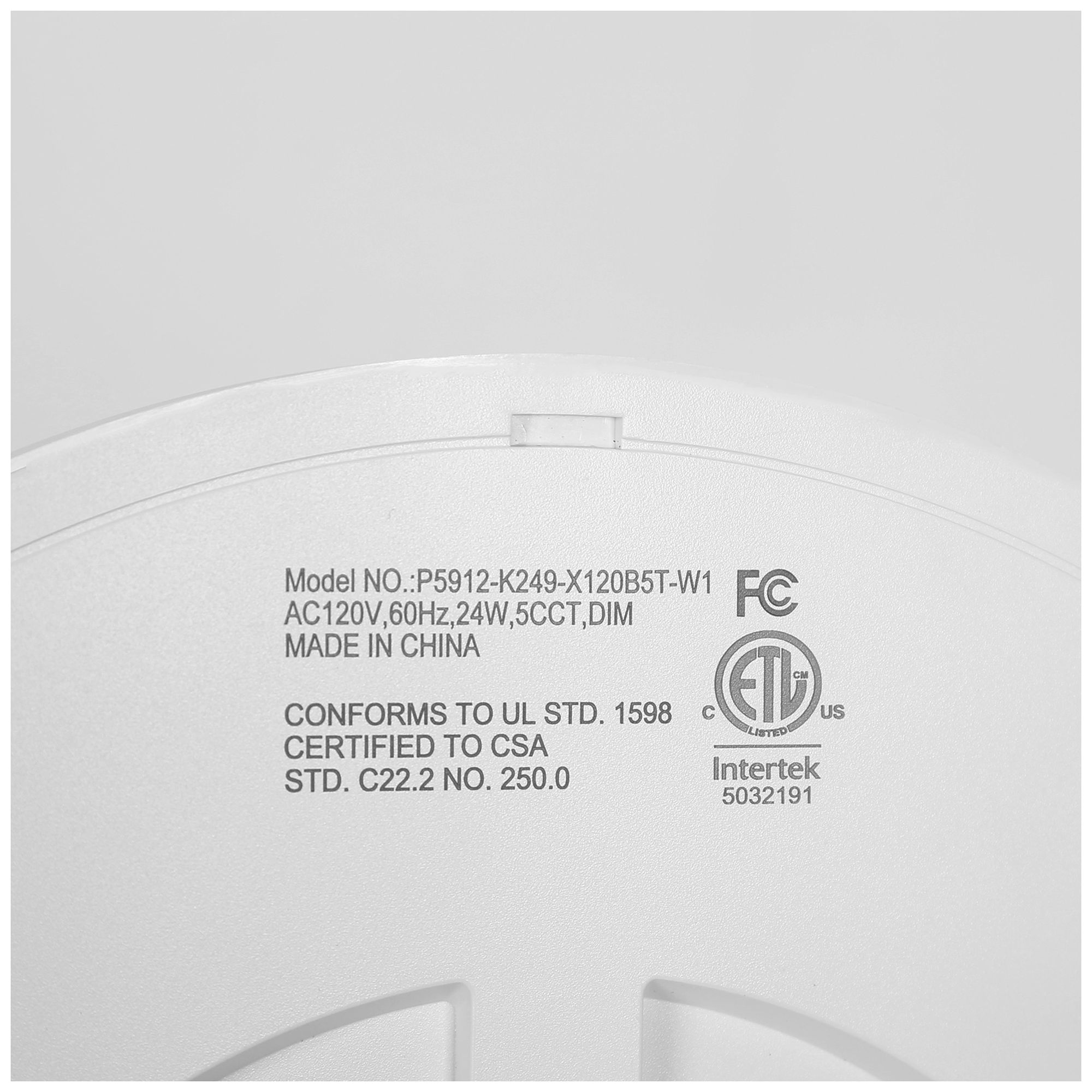 Image 4 Cledry 12" LED Round White Panel Light more views