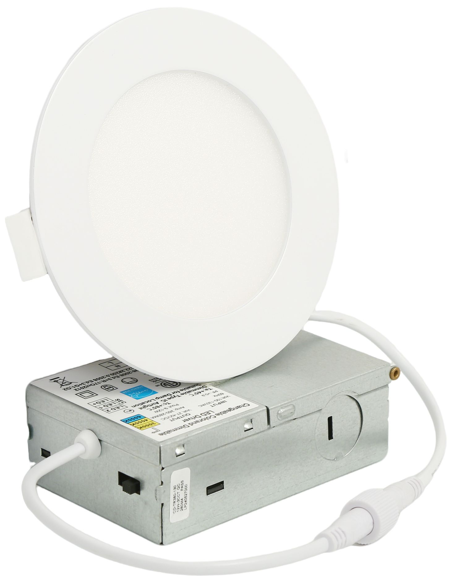 Image 7 Cledry 4.8" Wide Round LED Recessed Downlight more views