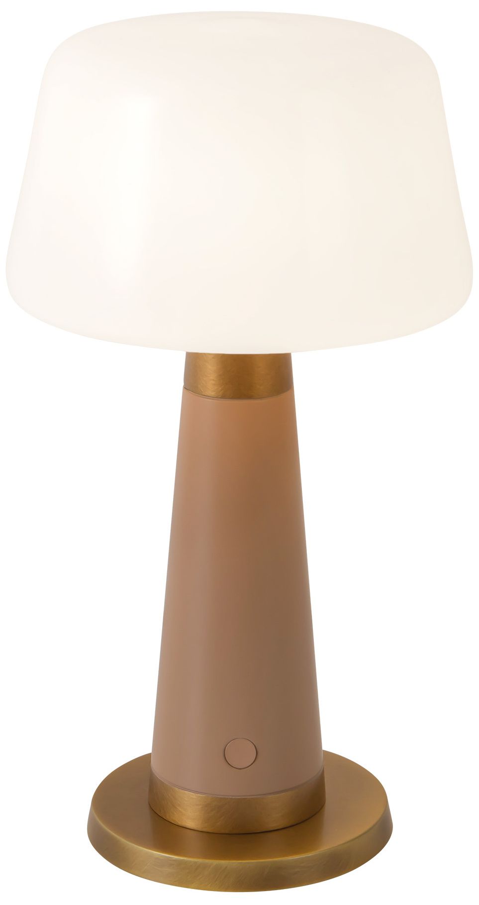 Image 3 Clemence 11-in Pink dimmable LED Table Lamp more views