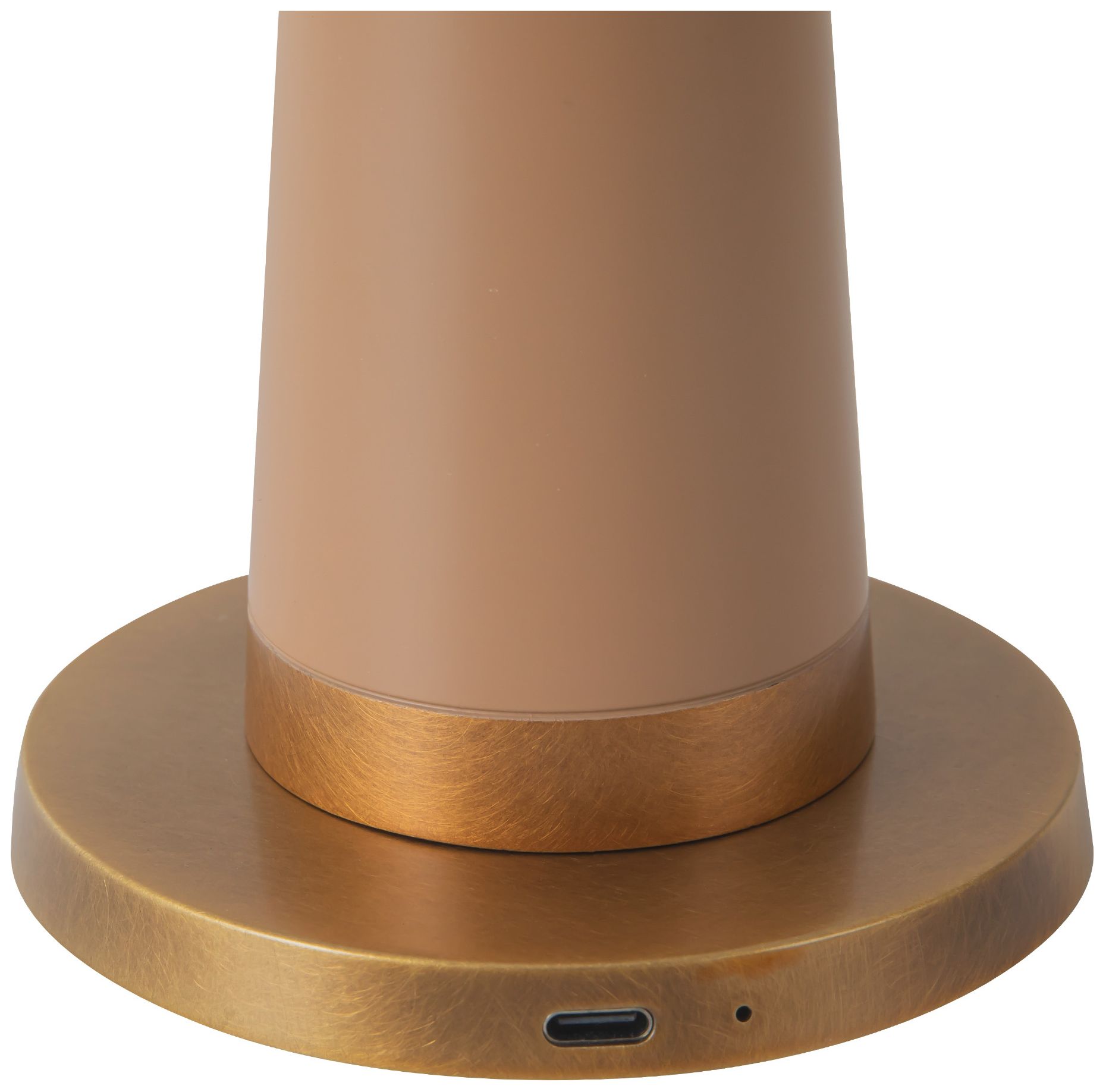 Clemence 11-in Pink dimmable LED Table Lamp
