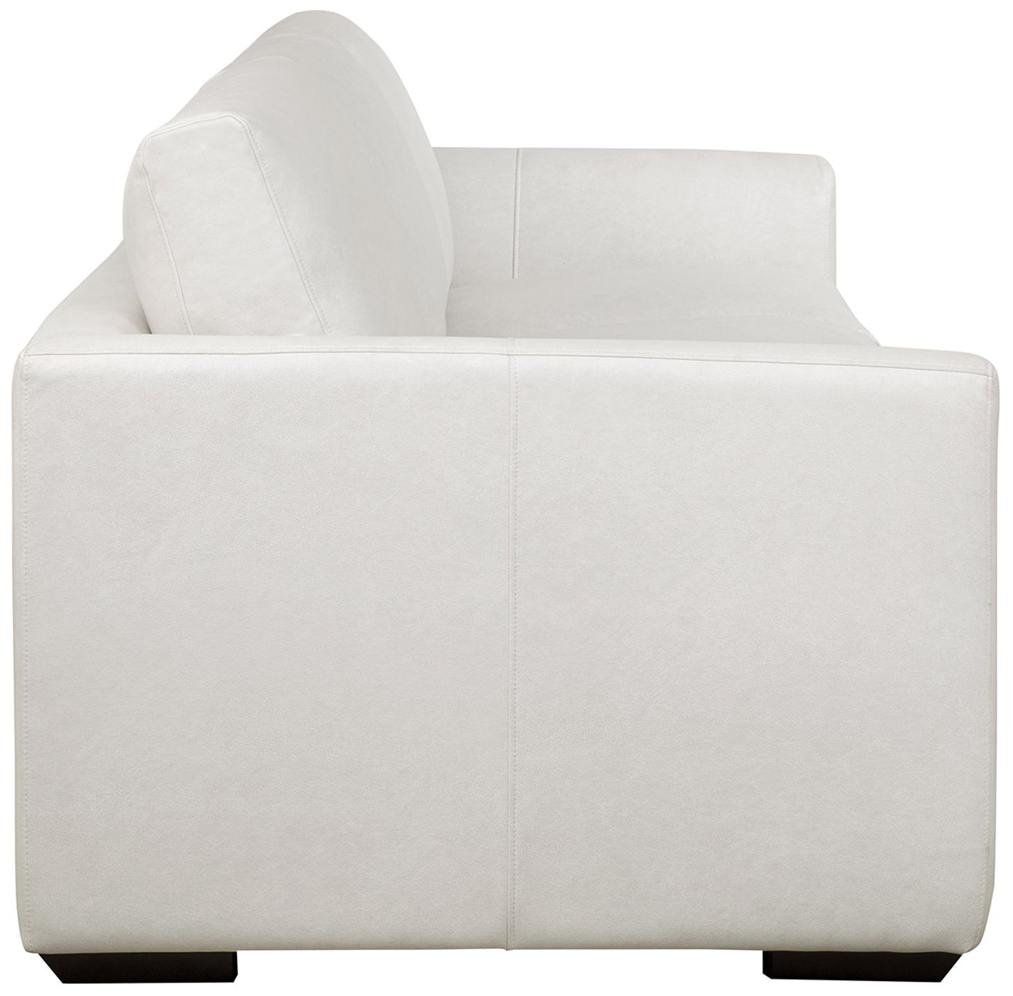 Image 7 Cleo Contemporary 96" Upholstered Sofa in Cream more views