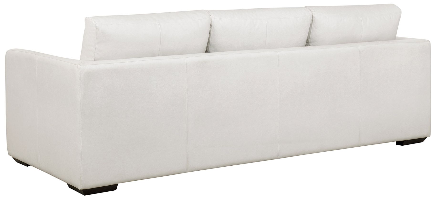 Cleo Contemporary 96" Upholstered Sofa in Cream