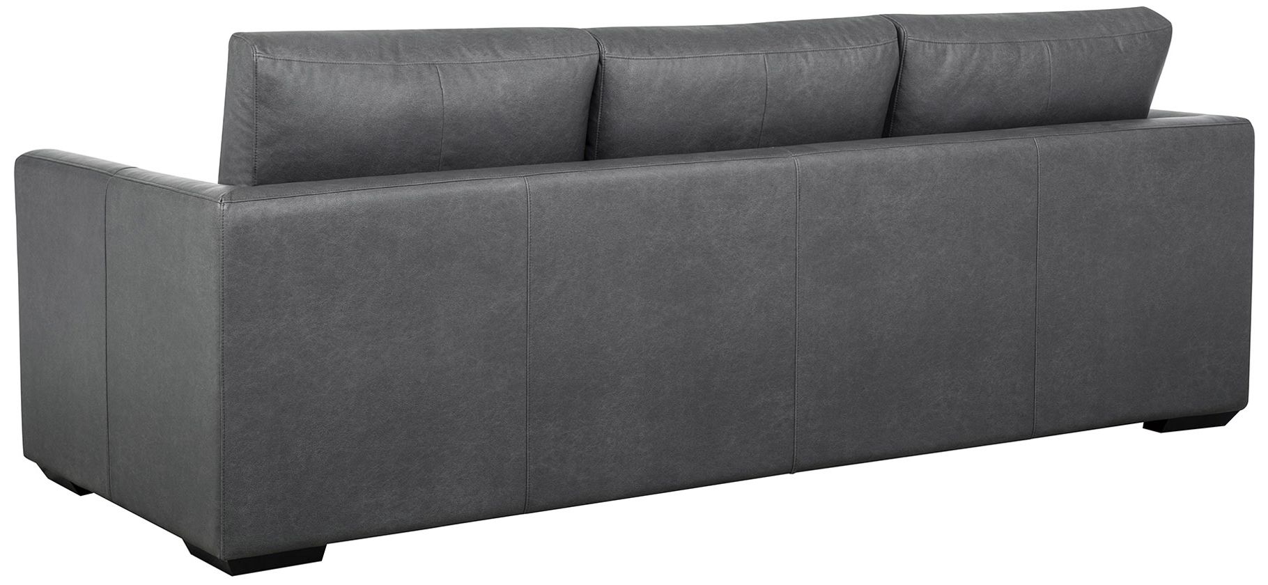 Cleo Contemporary 96" Upholstered Sofa in Pewter