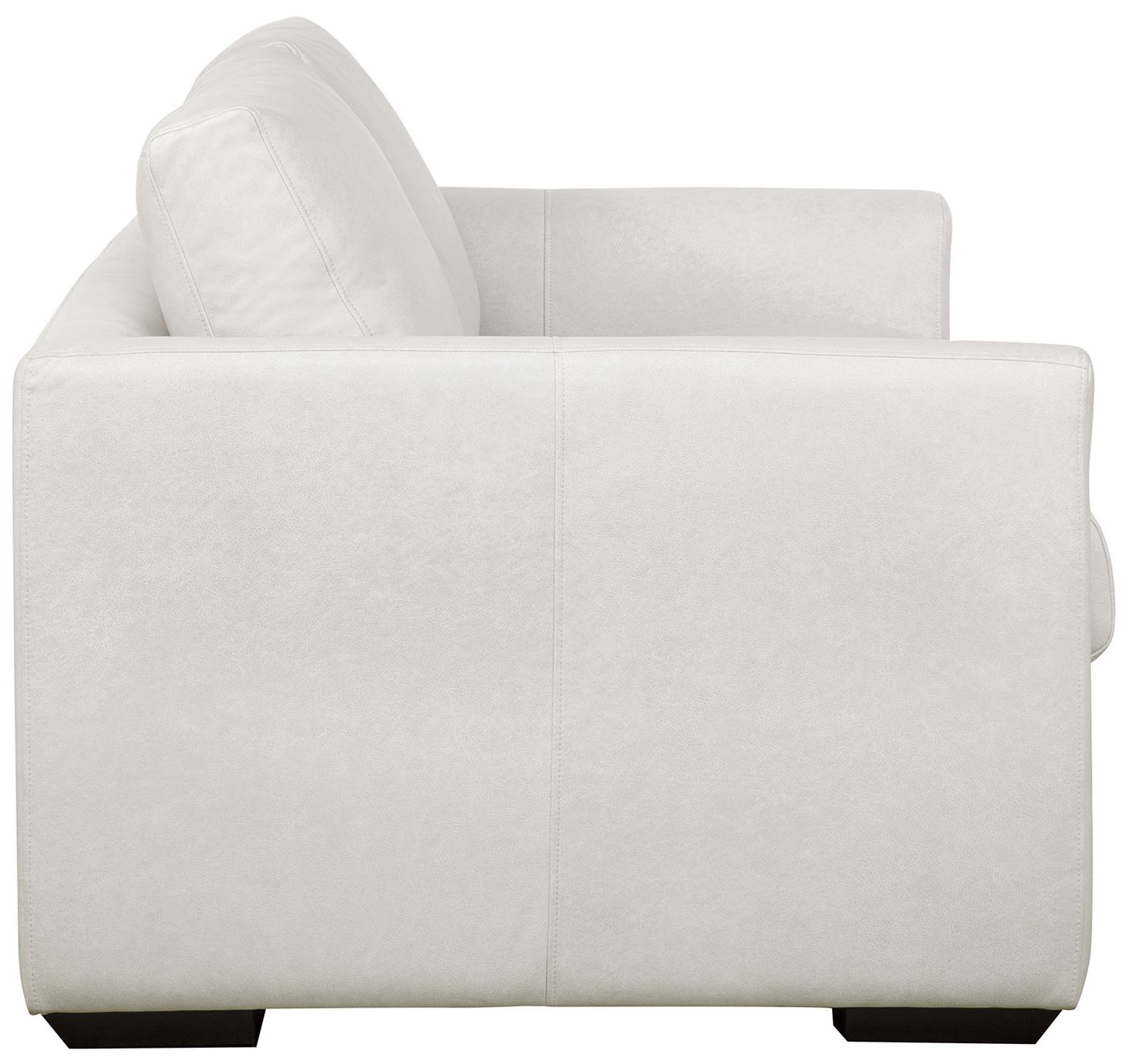 Image 7 Cleo Contemporary Upholstered Loveseat in Cream more views