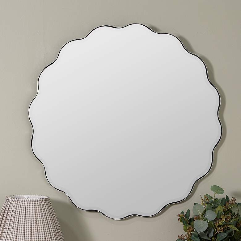 Image 1 Cleo Silver Wall Mirror