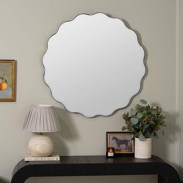 Image 4 Cleo Silver Wall Mirror more views