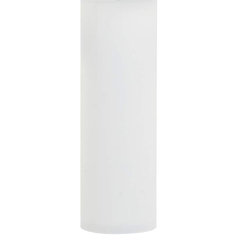 Image 3 Cleopatra Cream Linen Fabric Column Floor Lamp more views