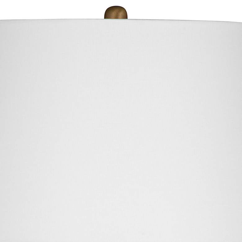 Image 2 Clermont Blue Gray Ceramic Table Lamp more views