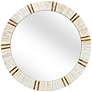 3_Clever Natural Cream 30" Round Wall Mirror