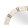 5_Clever Natural Cream 30" Round Wall Mirror more views