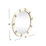7_Clever Natural Cream 30" Round Wall Mirror more views
