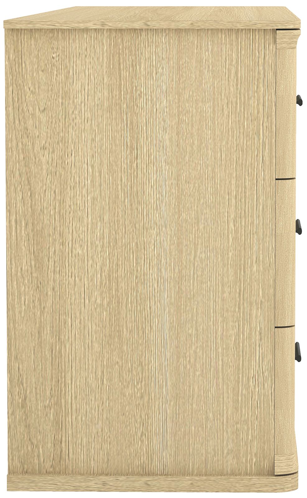 Clifford Traditional Dresser in Natural Oak (6-Drawer)