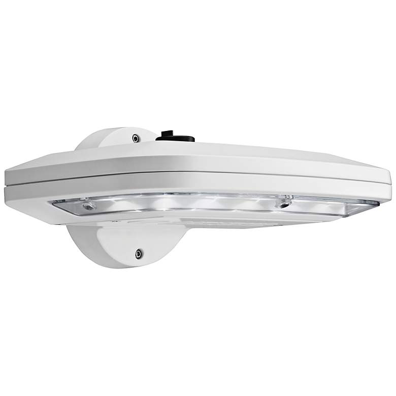Image 1 Cliffwood White 11 inch Wide LED Security Floodlight
