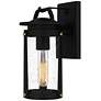 Thumbnail2 of Clifton 1-Light Earth Black Outdoor Wall Lantern