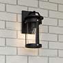 Thumbnail1 of Clifton 1-Light Earth Black Outdoor Wall Lantern
