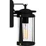 Thumbnail4 of Clifton 1-Light Earth Black Outdoor Wall Lantern more views