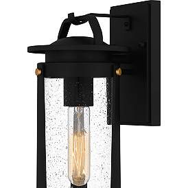 Image5 of Clifton 1-Light Earth Black Outdoor Wall Lantern more views