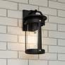 Thumbnail1 of Clifton 1-Light Earth Black Outdoor Wall Lantern