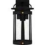 Thumbnail3 of Clifton 1-Light Earth Black Outdoor Wall Lantern more views