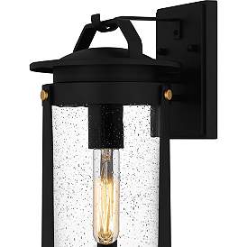 Image5 of Clifton 1-Light Earth Black Outdoor Wall Lantern more views