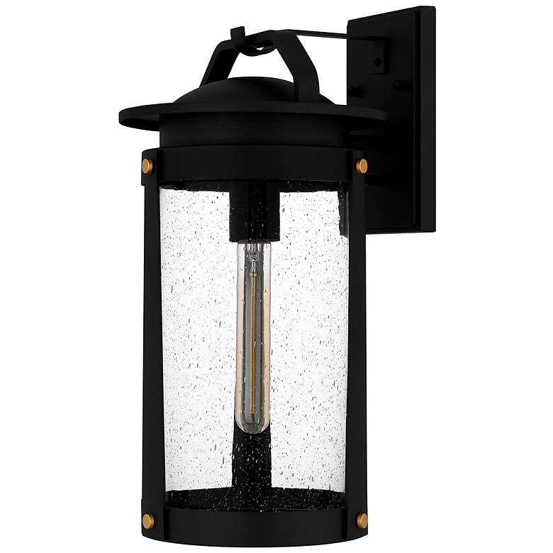 Image 3 Clifton 1-Light Earth Black Outdoor Wall Lantern more views