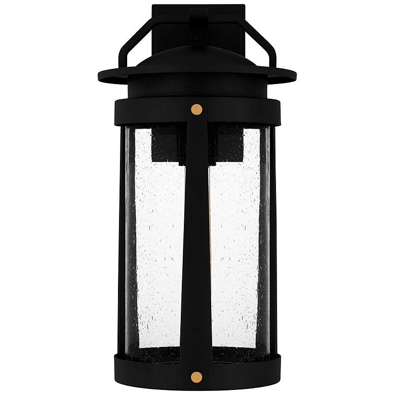 Image 4 Clifton 1-Light Earth Black Outdoor Wall Lantern more views