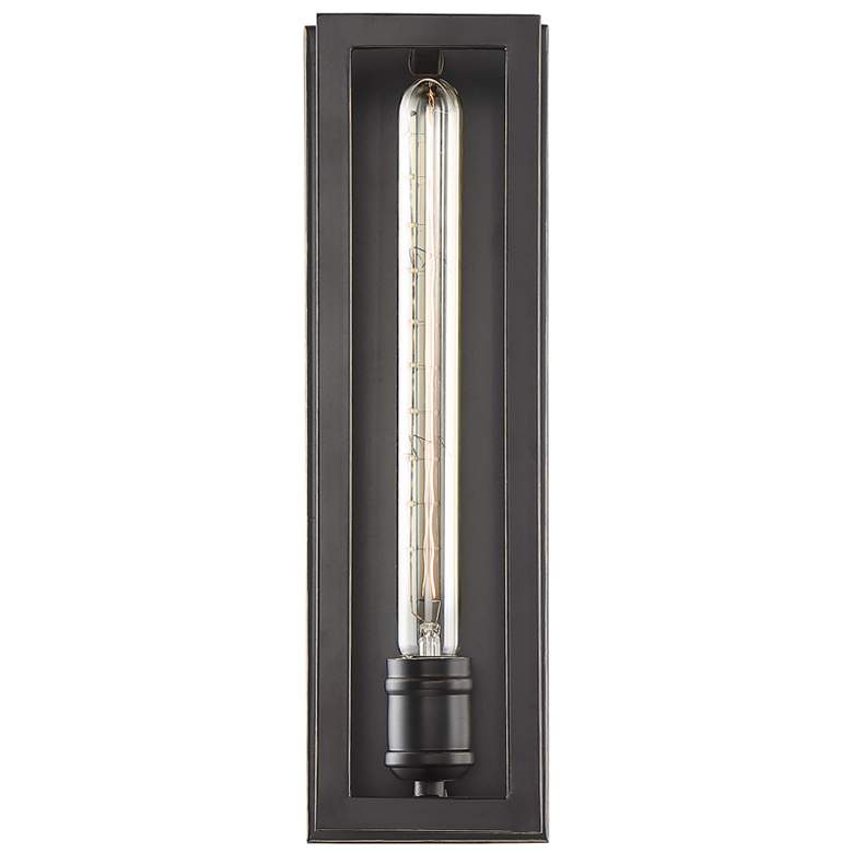 Image 1 Clifton 1-Light Wall Sconce in Classic Bronze