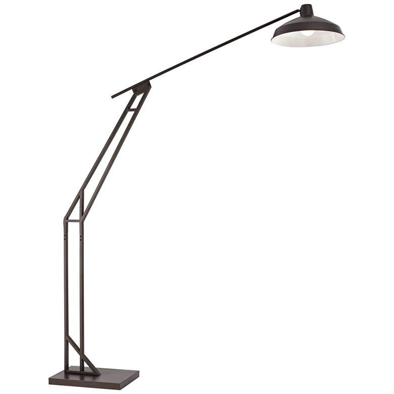 Image 1 Clifton Bronze Adjustable Downbridge Floor Lamp