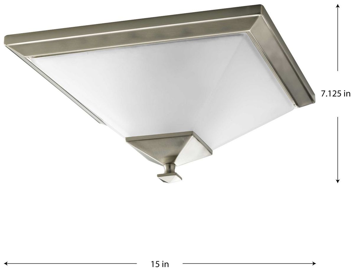 Image 4 Clifton Heights Collection Two-Light 15" Flush Mount more views