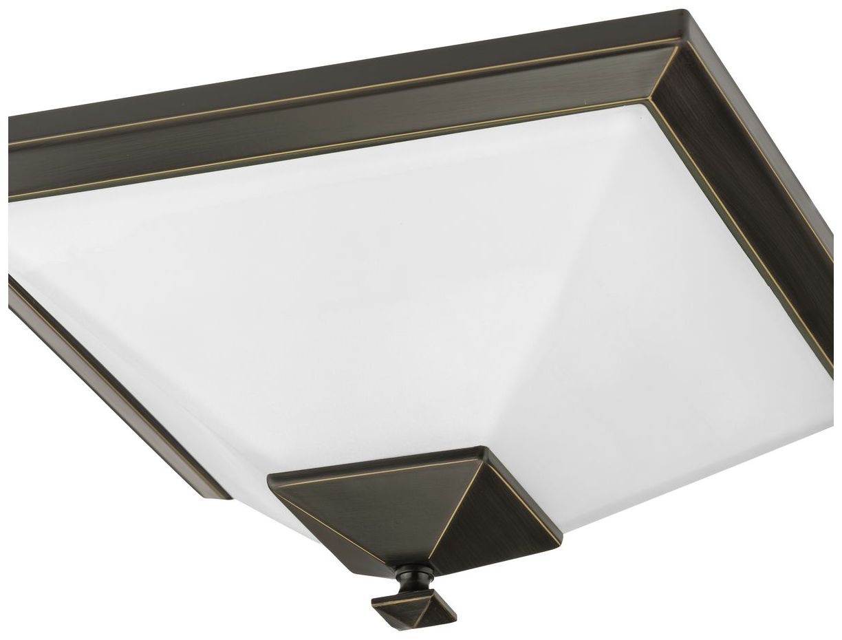 Image 6 Clifton Heights Collection Two-Light 15" Flush Mount more views