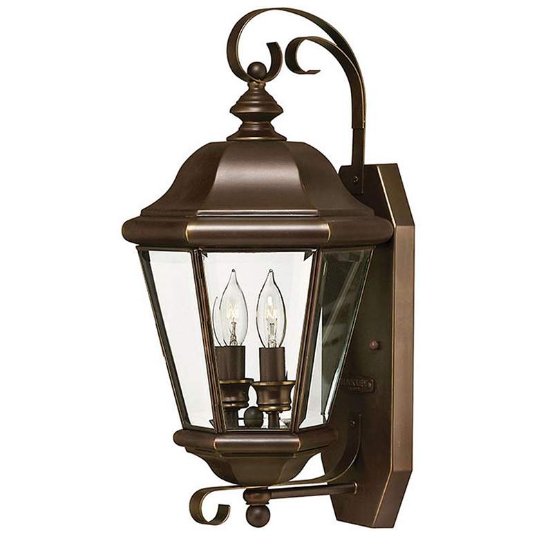 Image 1 Clifton Park 17 3/4 inch High Copper Bronze Outdoor Wall Light