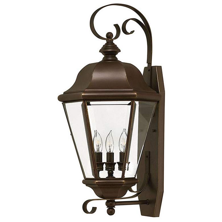 Image 1 Clifton Park 25 1/2 inch High Copper Bronze Outdoor Wall Light