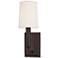 Clinton 1 Light Wall Sconce Old Bronze