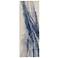 Clio Abstract Indoor Blue Area Rug 39K2F 2'-9" x 7'-10" RUNNER