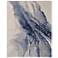 Clio Abstract Indoor Blue Area Rug 39K2F 3'-10" x 6'