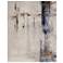 Clio Abstract Indoor Ivory Area Rug 39LXF 7'-9" x 10'