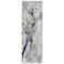 Clio Abstract Indoor Taupe Area Rug 39LVF 2'-9" x 7'-10" RUNNER