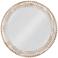 Clipped 14.88x36 Wall Mirror in Distressed White
