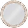Clipped 14.88x36 Wall Mirror in Distressed White
