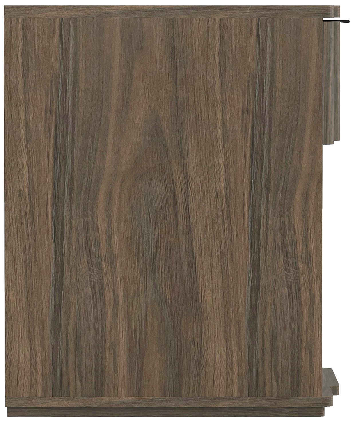 Clive Mid-Century Modern 22" Nightstand in Walnut (1-Drawer)