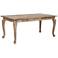 Cloake 78 3/4" Wide Brown Rectangular 4-Drawer Dining Table