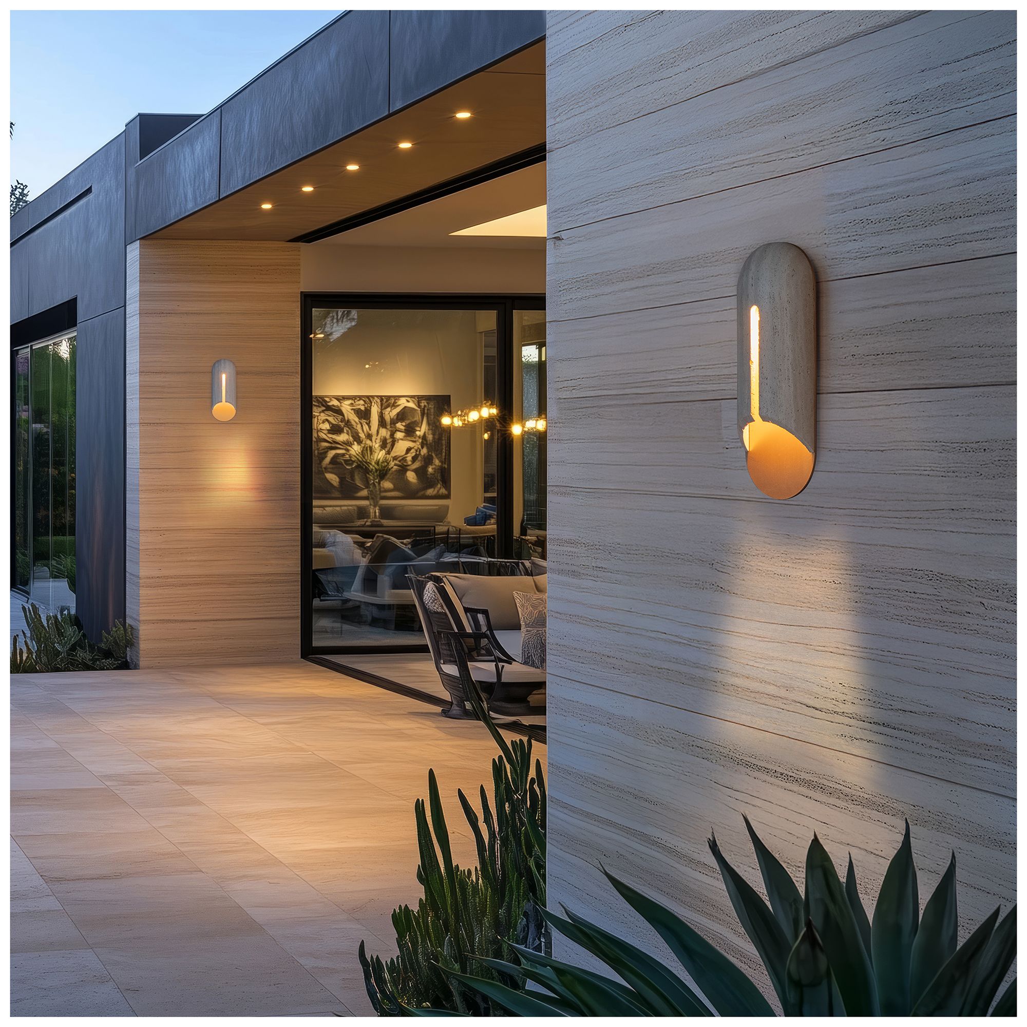 Image 7 Clog 16"H x 5.8"W 1-Light Outdoor Wall Light in BV more views