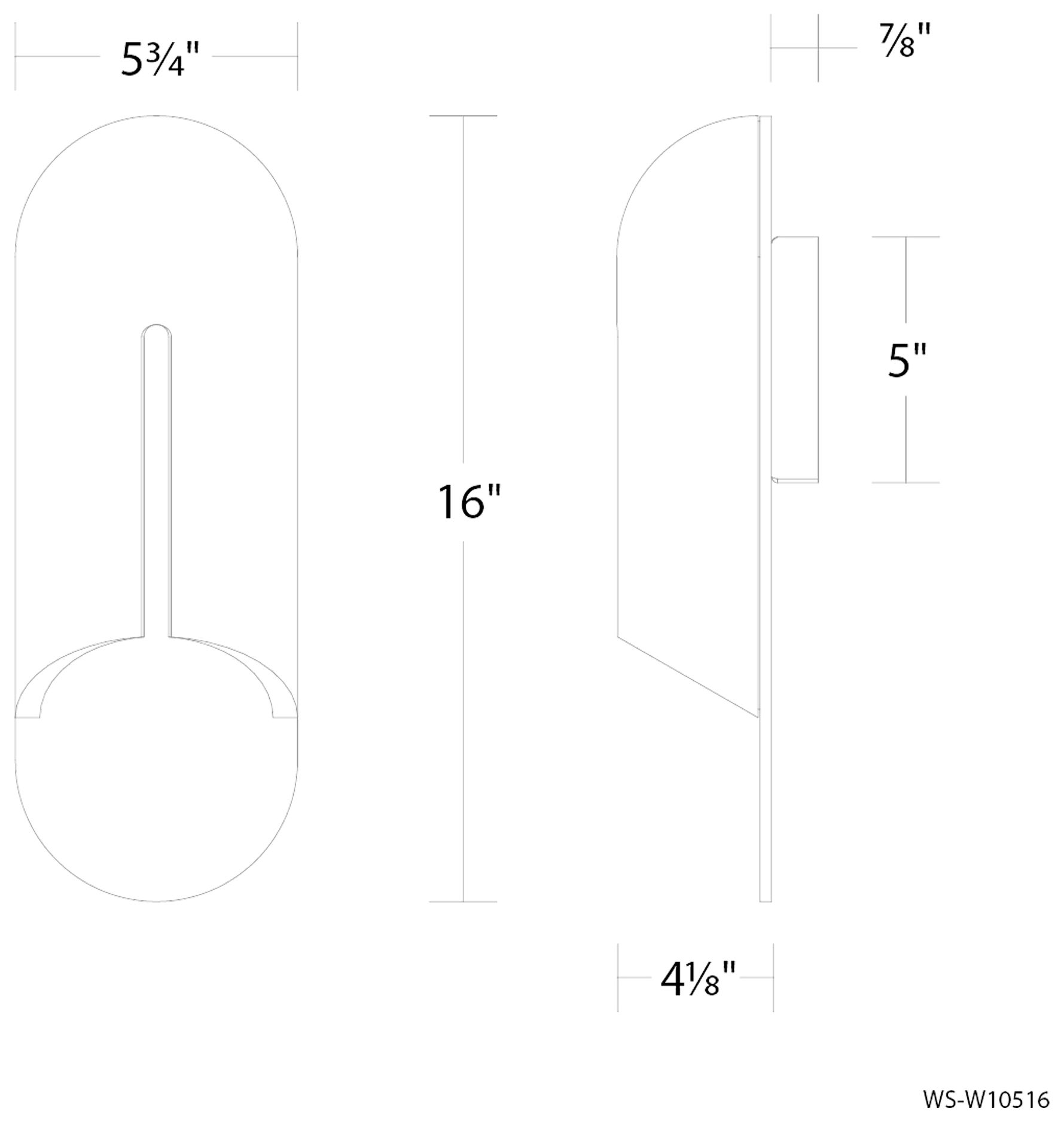 Image 6 Clog 16"H x 5.8"W 1-Light Outdoor Wall Light in BV more views