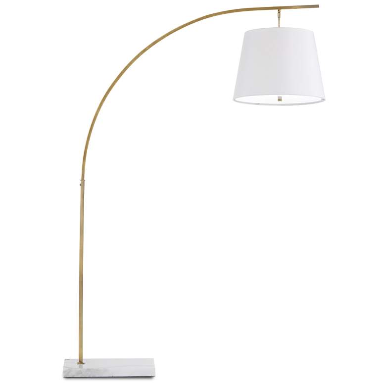 Image 2 Cloister Brass Floor Lamp more views