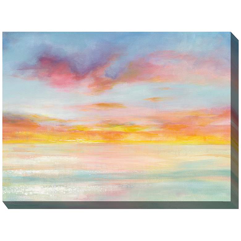 Image 1 Cloud 9 40" Wide All-Weather Outdoor Canvas Wall Art