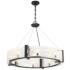Cloud Break 32 1/4" Wide Coal Black 8-Light Pendant Light