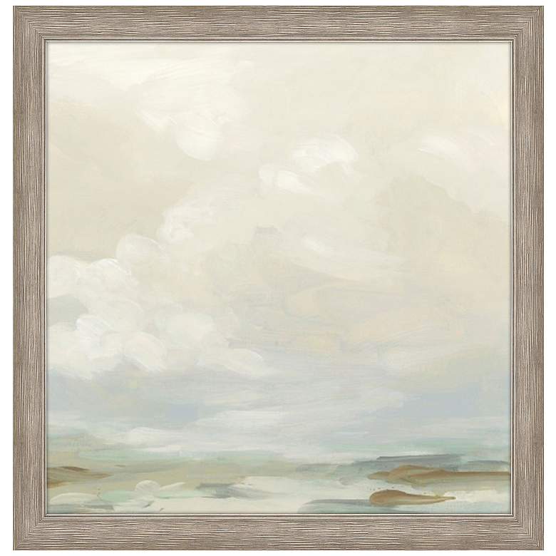 Image 1 Cloudbank II 34"W x 34"H Framed Art