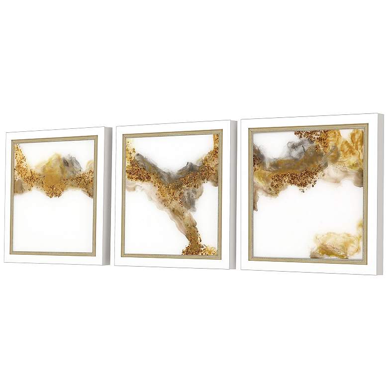 Image 2 Cloudbreak I 14"W x 14"H Framed Art Set of 3 more views