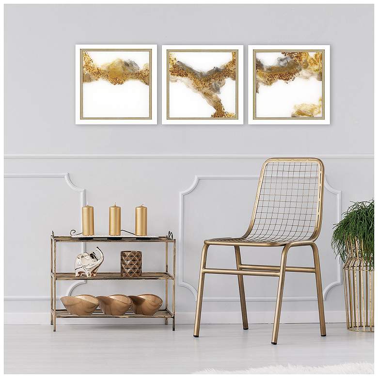 Image 4 Cloudbreak I 14"W x 14"H Framed Art Set of 3 more views